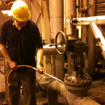 Helium Leak Testing for Air In-leakage of condenser